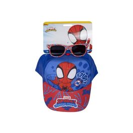 Gorra Set Gafas De Sol Spiderman