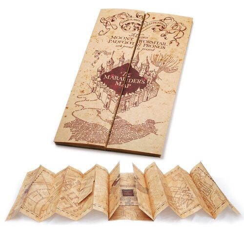 Rplica Harry Potter Mapa Marauders Papel Pergamino