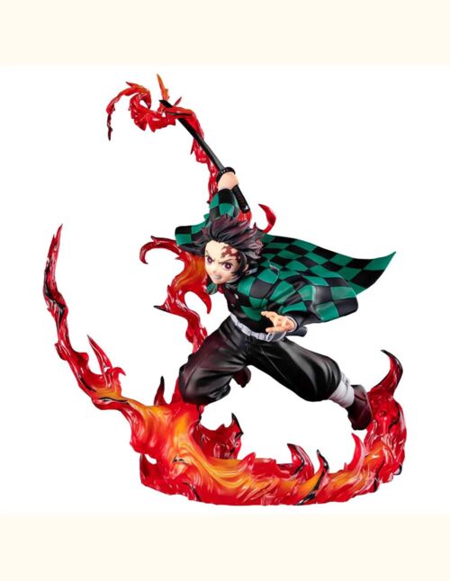 Figura Tanjiro Kamado Total Concentration Breathing 19cm Kimetsu No Yaiba