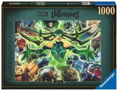 Puzzle Hela Villano Marvel 1000p