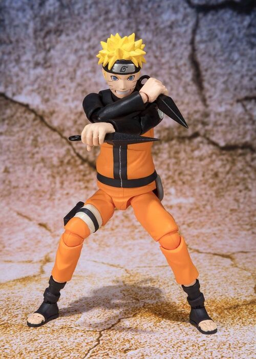 NARUTO UZUMAKI BEST SELECTION FIGURA 14 CM NARUTO SHIPPUDEN SH FIGUARTS RE-ISSUE