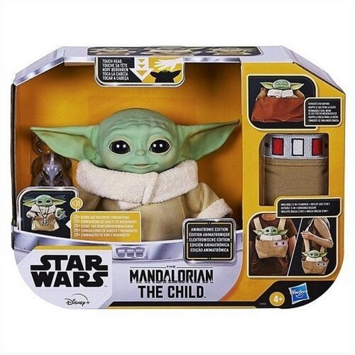 Peluche Animatronico The Child Baby Yoda 19 Cm Star Wars