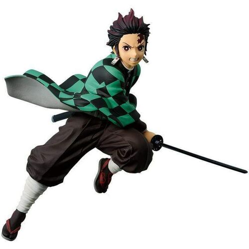 Figura Tanjiro Kamado con la espada 15cm - Kimetsu no Yaiba