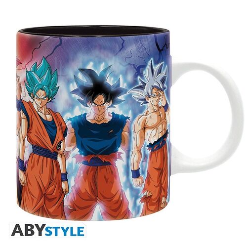 Taza Dragon Ball Super Goku Transformaciones 320ml