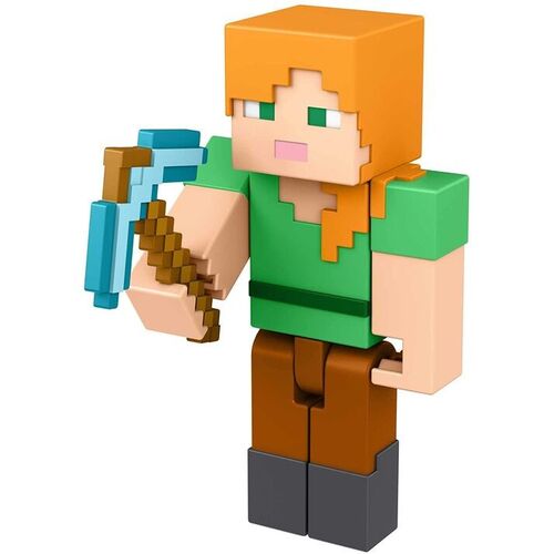 Figura Alex Build-A-Portal 8cm - Minecraft