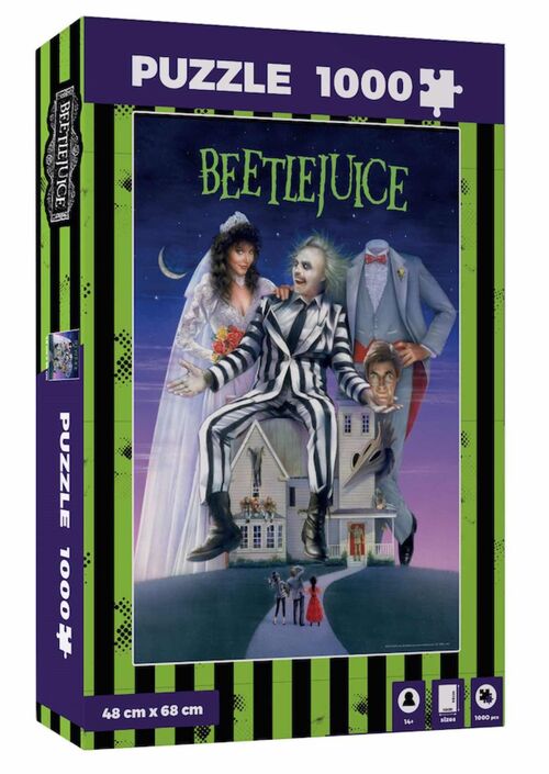 Puzzle Retro Beetlejuice 1000pzs