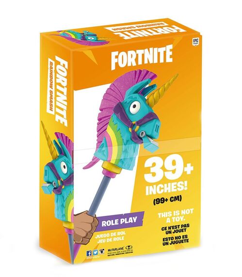 Réplica Fortnite Role-Play Rainbow Smash - Plastico - 99 cm