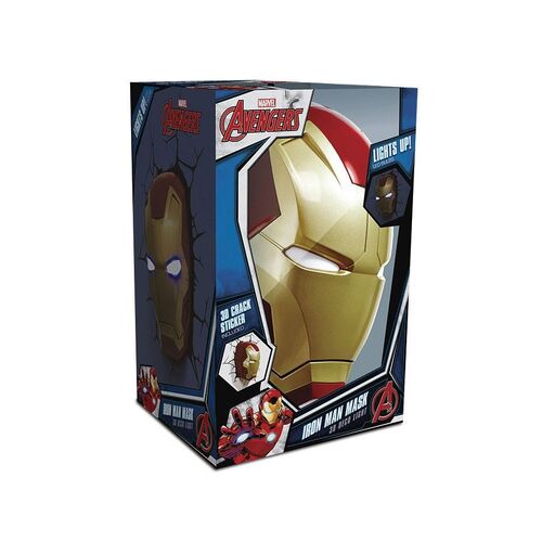 Marvel Lámpara 3D LED Iron Man