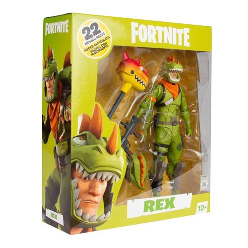 Figura Rex Fortnite - PVC - 18 cm