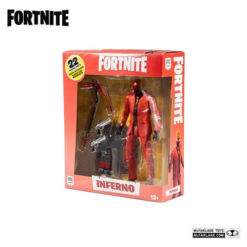 Figura Inferno Fortnite - PVC - 18 cm