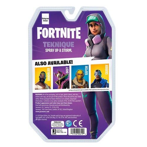 Figura Solo Mode Teknique Fortnite - PVC - 10 cm