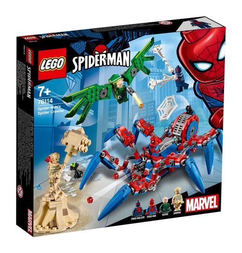 Kit de Construcción LEGO Marvel Super Heroes Araña Reptadora de Spider-Man - 404 Piezas