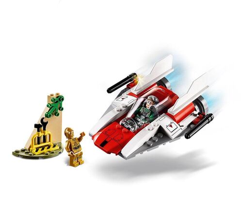 Kit de Construccioón LEGO Star Wars Episode IV - Caza Estelar Rebelde Ala-A - 62 Piezas