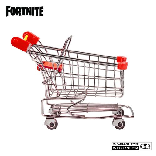 Figura Shopping Cart Pack War Paint & Fireworks Team Leader Fortnite  - PVC - 18 Cm