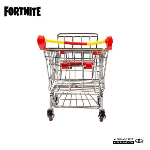 Figura Shopping Cart Pack War Paint & Fireworks Team Leader Fortnite  - PVC - 18 Cm