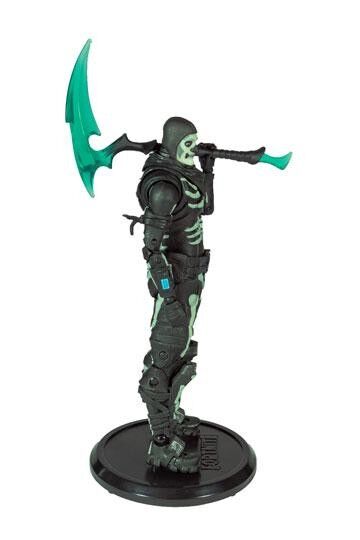 Figura Green Glow Skull Trooper (GlowInTheDark) Walgreens Exclusive Fortnite  - PVC - 18 Cm