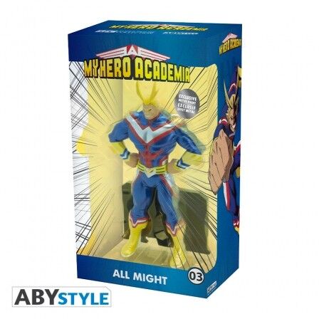 Figura All Might Acabado Metalico My Hero Academia - PVC - 22 cm