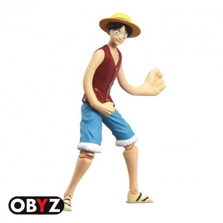 Figura Monkey D. Luffy One Piece - PVC - 12 cm