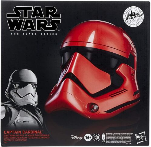 Rplica Star Wars Casco Capitn Cardinal - Electronico - 1/1