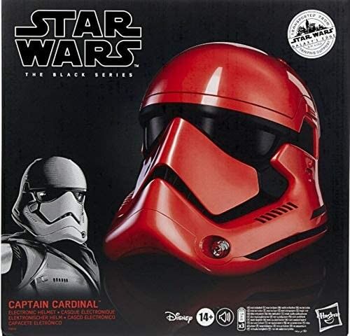 Rplica Star Wars Casco Capitn Cardinal - Electronico - 1/1