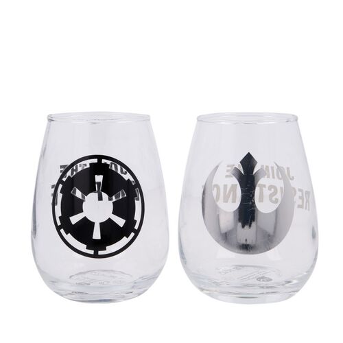 Set 2 Vasos De Cristal 510Ml Star Wars