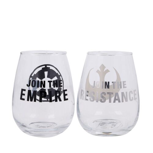 Set 2 Vasos De Cristal 510Ml Star Wars