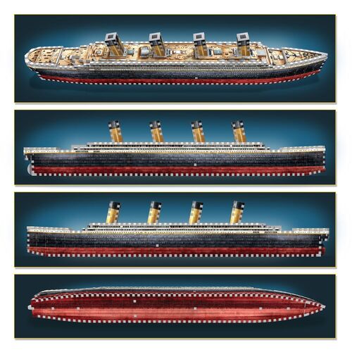 Puzzle 3D Titanic - 440 Piezas