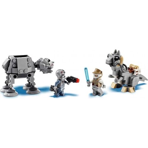 Kit de Construcción Lego Microfighters: AT-AT vs Tauntaun - Star Wars - 205 Piezas