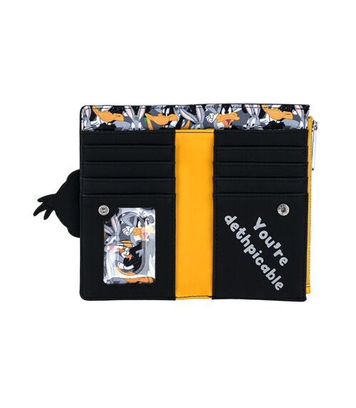 Cartera Tarjetero Looney Tunes Pato Lucas