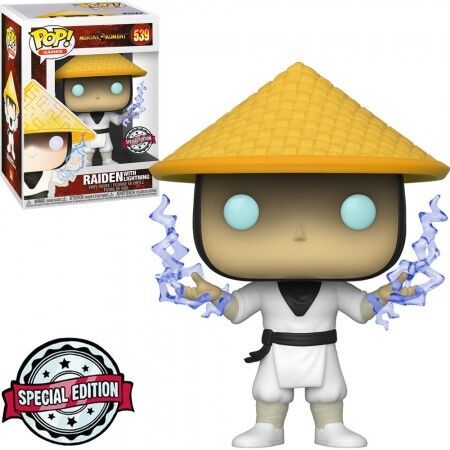 Funko POP! Raiden Relámpago SPECIAL EDITION 539 - Mortal Kombat