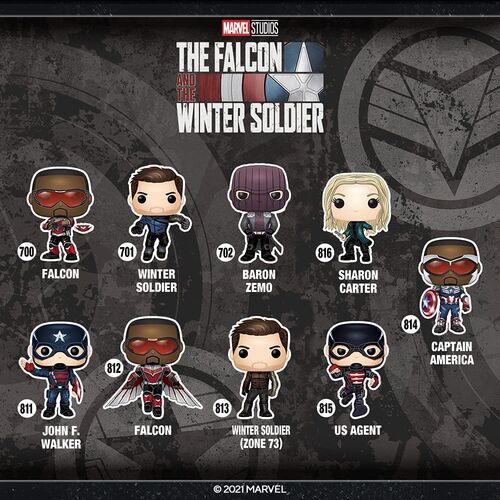 Funko POP! Sharon Carter 816 - The Falcon & The Winter Soldier