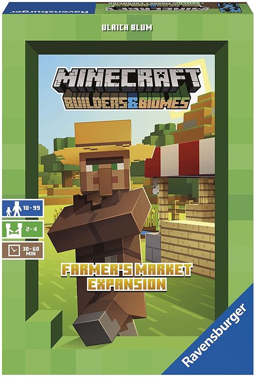 Minecraft Expansión del Juego de Mesa Builders & Biomes: Farmers Mark