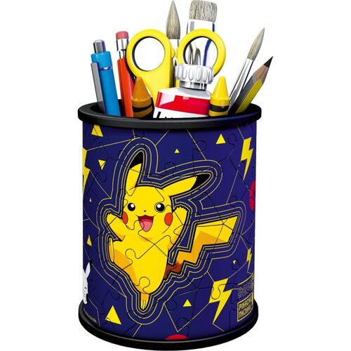 Puzzle Portalápices 3D Pikachu Pokemon