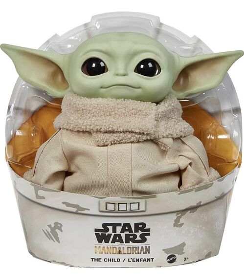 Peluche Baby Yoda Star Wars the Mandalorian 28cm