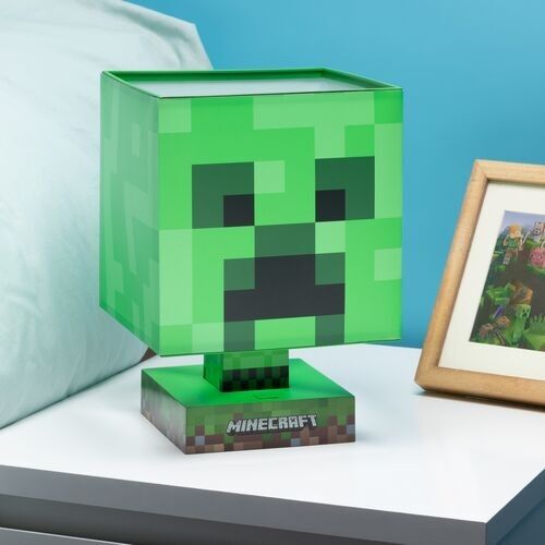 Lámpara Creeper Icon Lamp - Minecraft