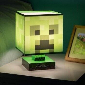 Lámpara Creeper Icon Lamp - Minecraft