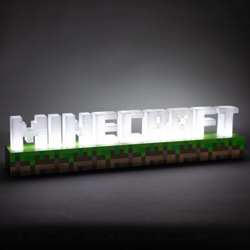 Lámpara Minecraft - Logo