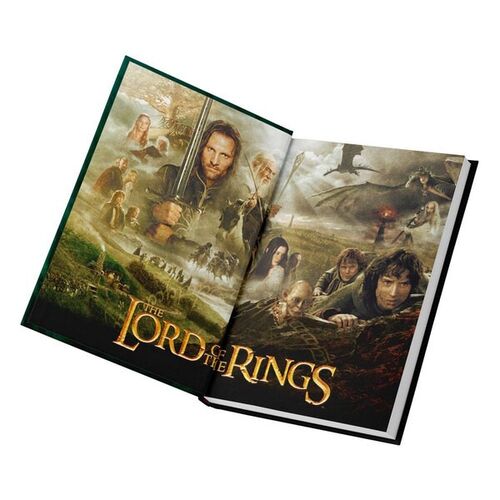 Libreta Con Luz One Ring To Rule Them All El Señor De Los Anillos