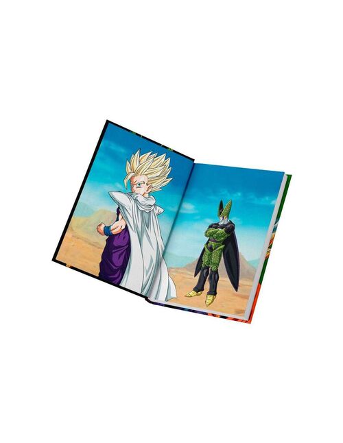 Libreta Dragon Ball Batalla Final Cell con luz