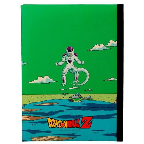 Libreta Dragon Ball Namek Batalla Final con luz