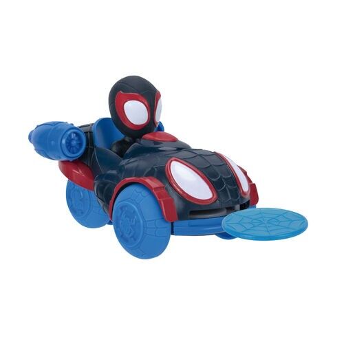 Vehiculo Lanza Disco Spidey Amazing Friends 1 Aleatorio