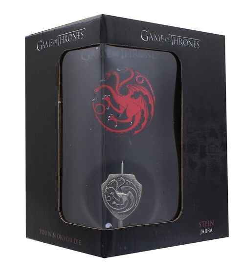 Jarra Logo 3D Targaryen - Juego de Tronos