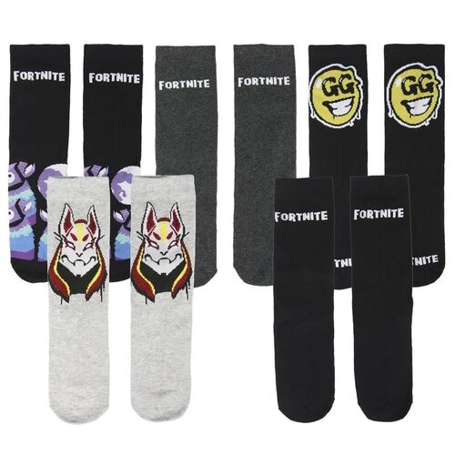 Pack 5 Calcetines Fortnite