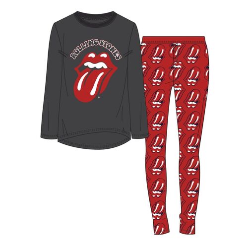 Pijama Largo Interlock Music Rolling Stones