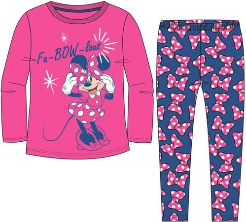 Pijama 2 Piezas Fucsia Minnie