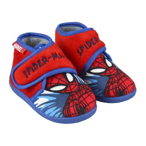 Zapatilla de Casa Media Bota Spiderman