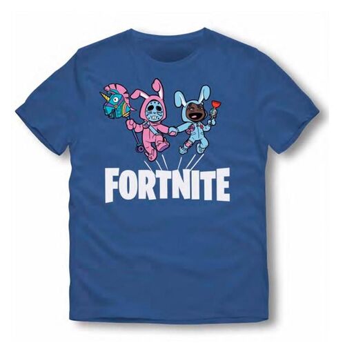 Camiseta Corta Fortnite Azul