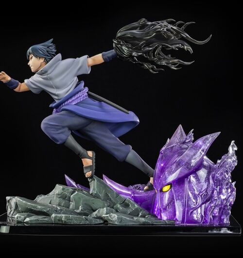 Figura Sasuke Uchiha 4th Guerra Ninja 18x36x31cm by Tsume - Naruto Shipudden