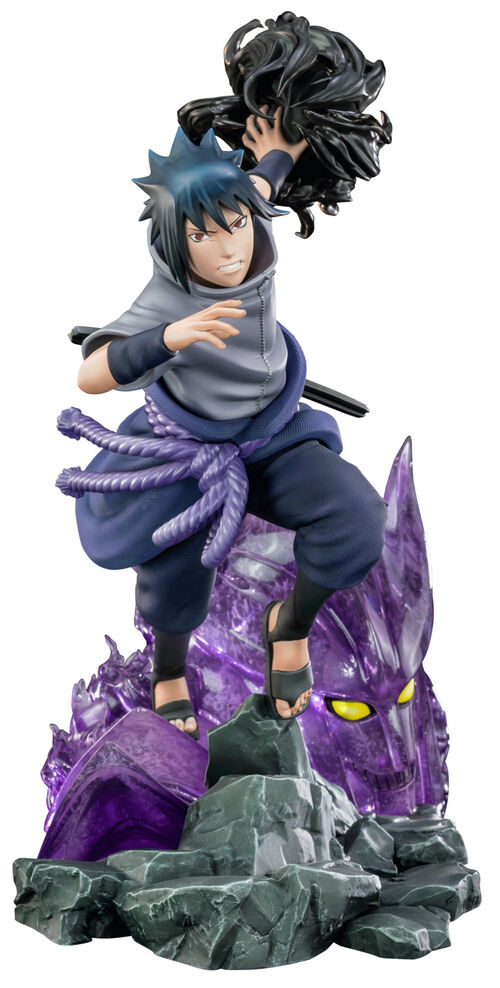 Figura Sasuke Uchiha 4th Guerra Ninja 18x36x31cm by Tsume - Naruto Shipudden