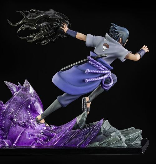 Figura Sasuke Uchiha 4th Guerra Ninja 18x36x31cm by Tsume - Naruto Shipudden